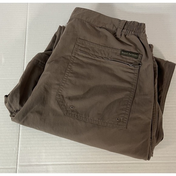 Royal Robbin's Men's Convertible Pants Green Size 38x32 - Picture 6 of 6